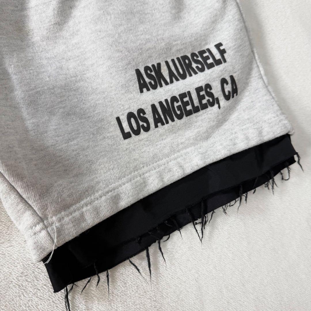 ASKYURSELF アスクユアセルフ スウェットショートパンツ