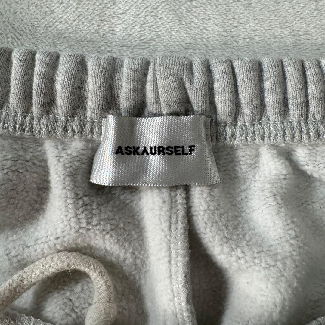 ASKYURSELF アスクユアセルフ スウェットショートパンツ