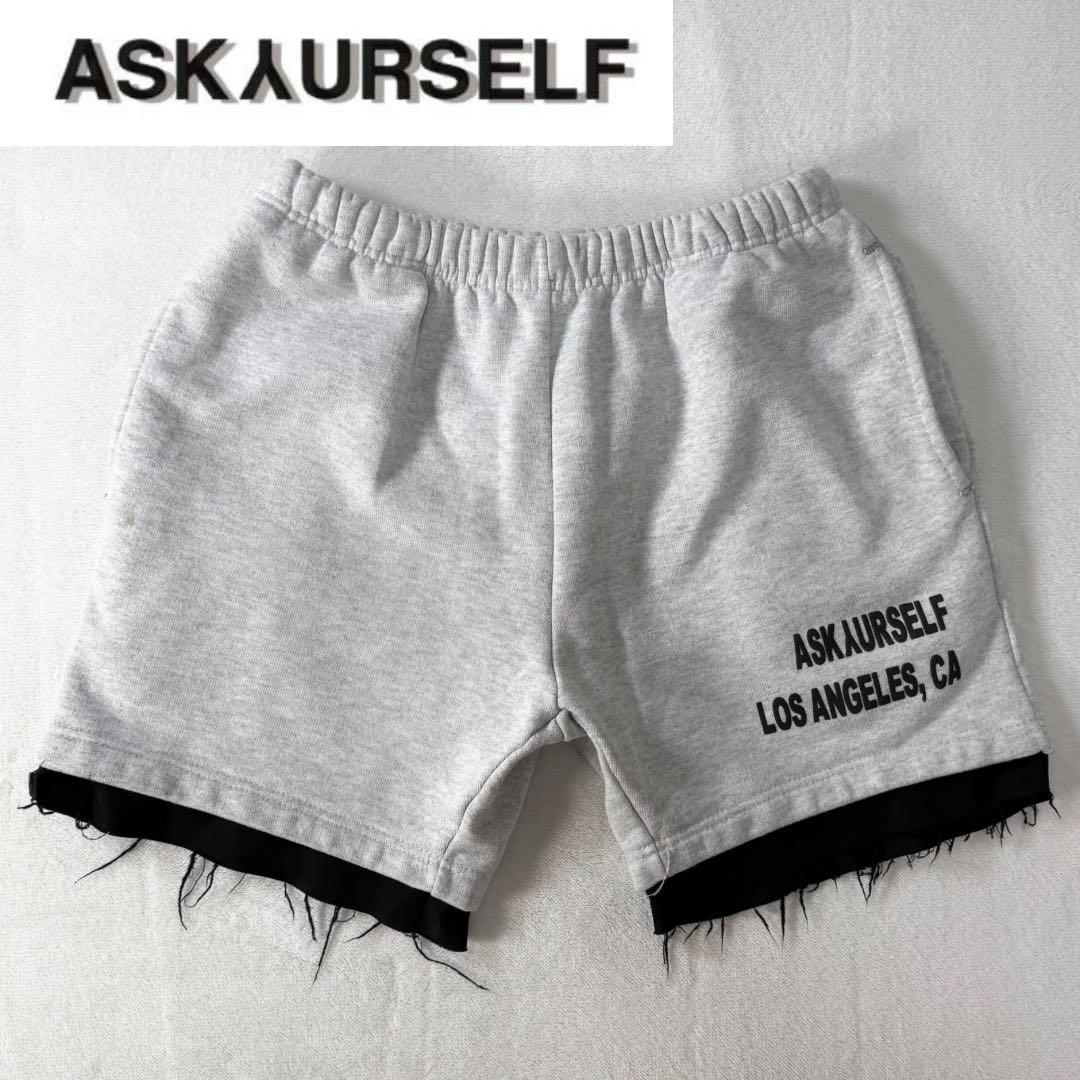 ASKYURSELF アスクユアセルフ スウェットショートパンツ