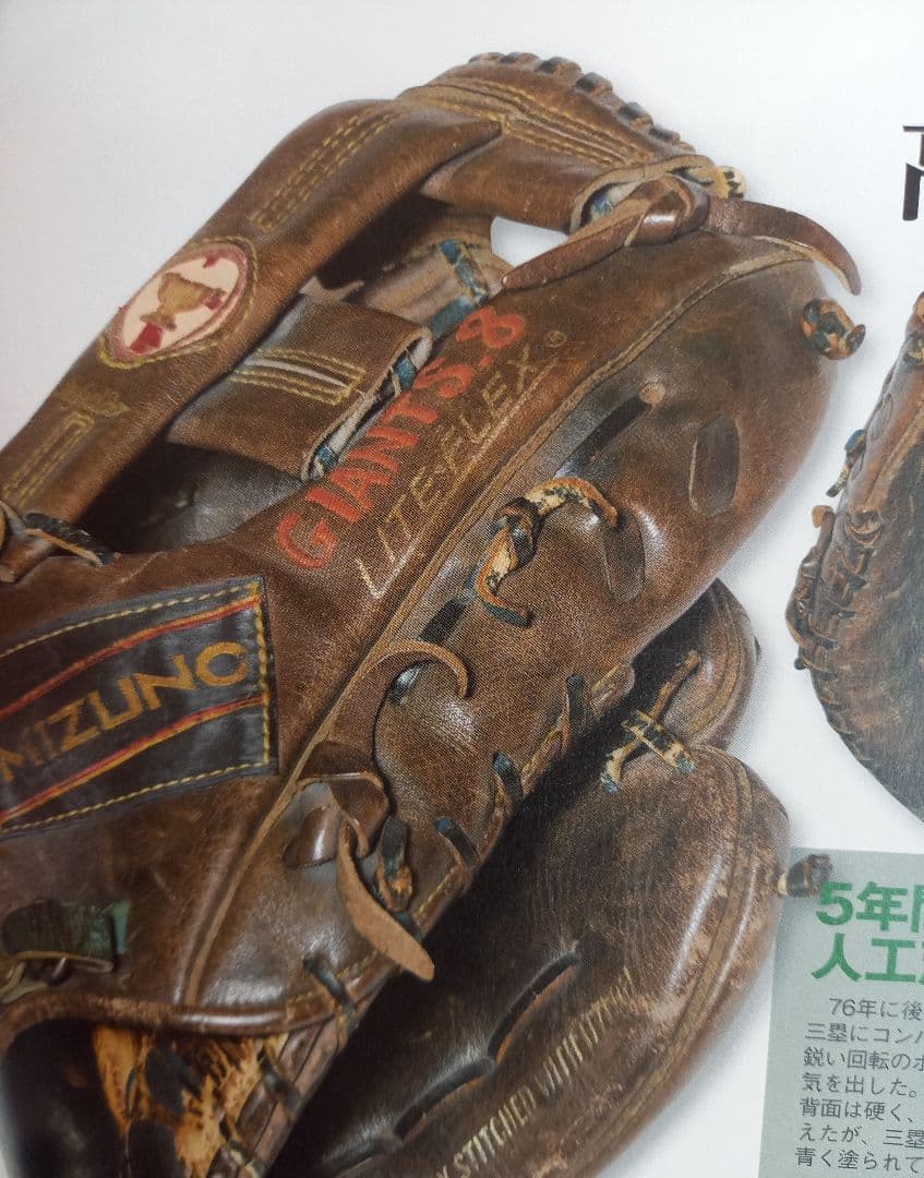 美津濃ワールドウィン硬式グローブ広島カープ高橋慶彦選手刺繍入り 赤カップ