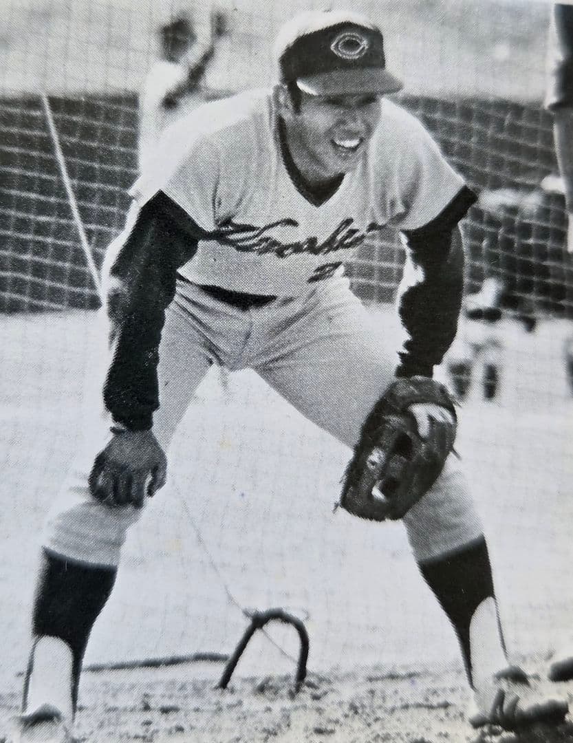 美津濃ワールドウィン硬式グローブ広島カープ高橋慶彦選手刺繍入り 赤カップ