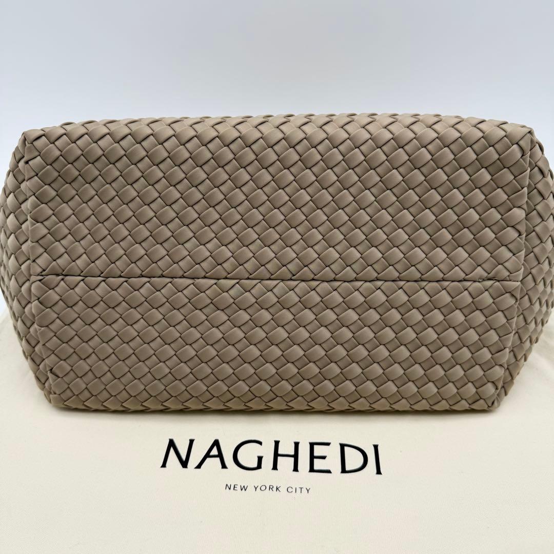 【極美品】NAGHEDI ST BARTHS MEDIUM トートバッグ ポーチ