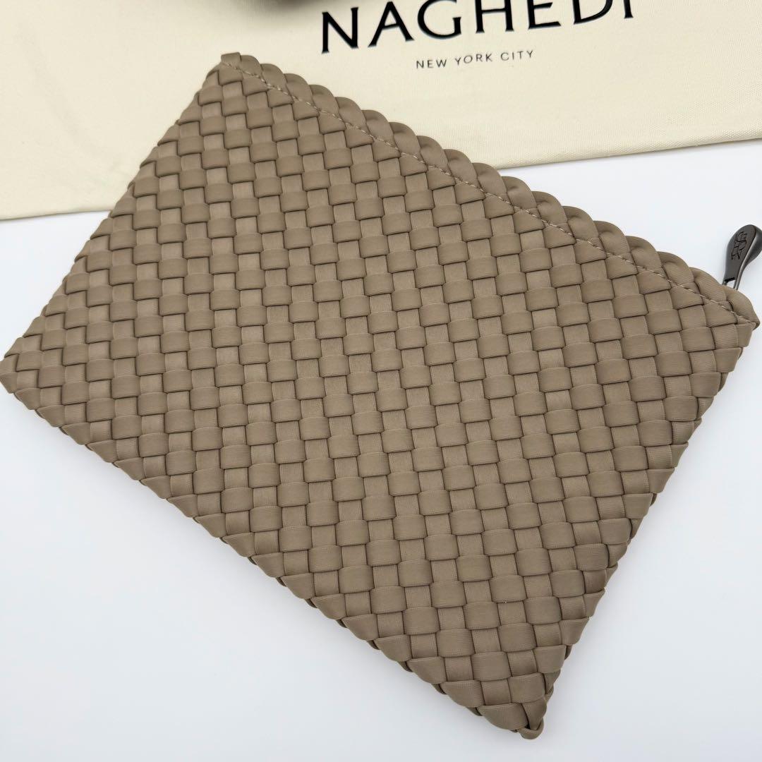 【極美品】NAGHEDI ST BARTHS MEDIUM トートバッグ ポーチ