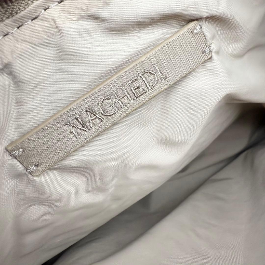 【極美品】NAGHEDI ST BARTHS MEDIUM トートバッグ ポーチ