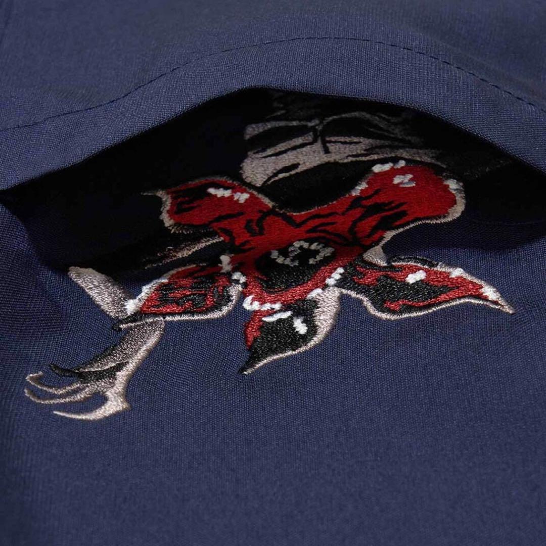 Sサイズ ストレンジャーシングス グラニフ オープンカラーシャツ　　新品