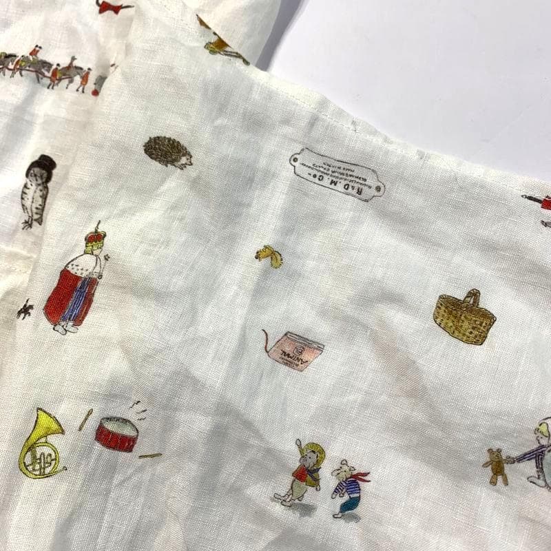 美品 R&D.M.CO オールドマンズテーラー リトルクイーン リネン エプロン