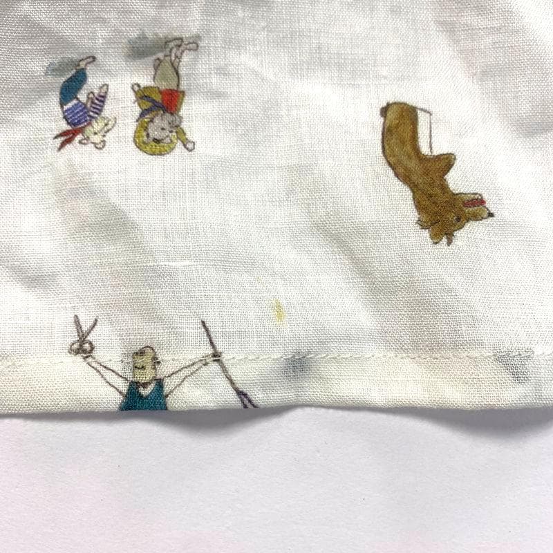 美品 R&D.M.CO オールドマンズテーラー リトルクイーン リネン エプロン