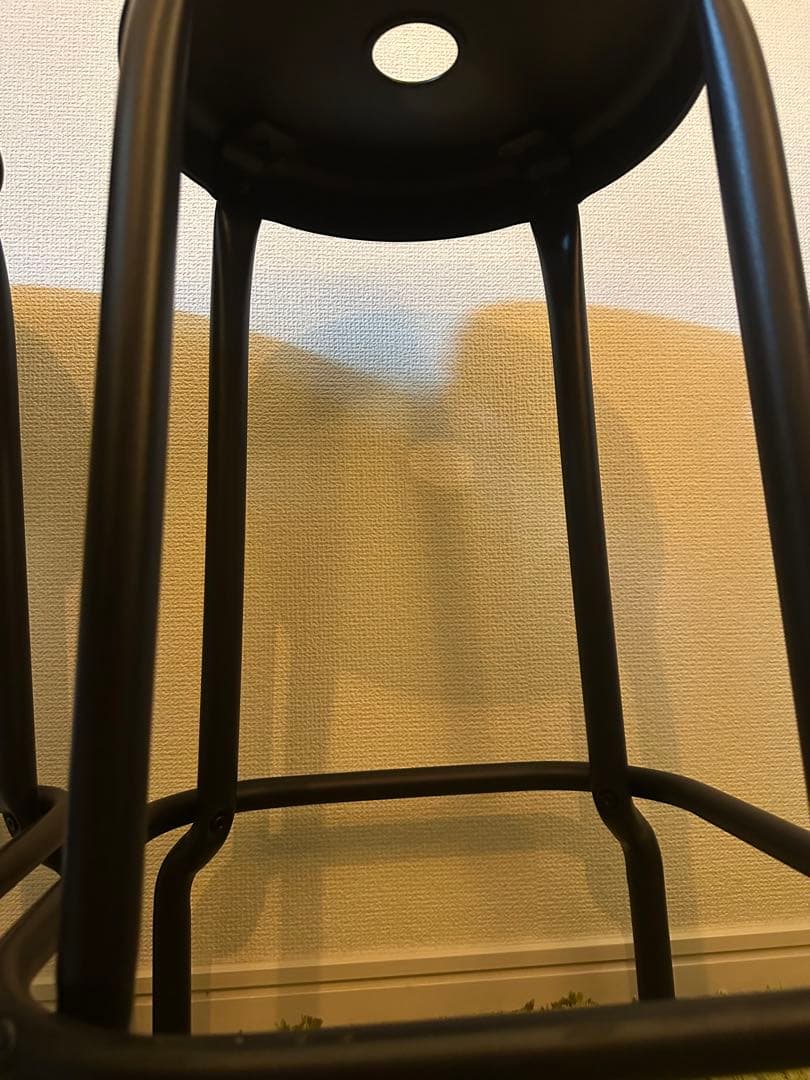 2脚セットIKEAイケア バースツール RASKOG ロースコグ ブラック