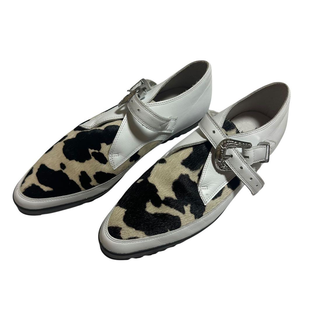 靴 10s adidas x Jeremy Scott leather loafer