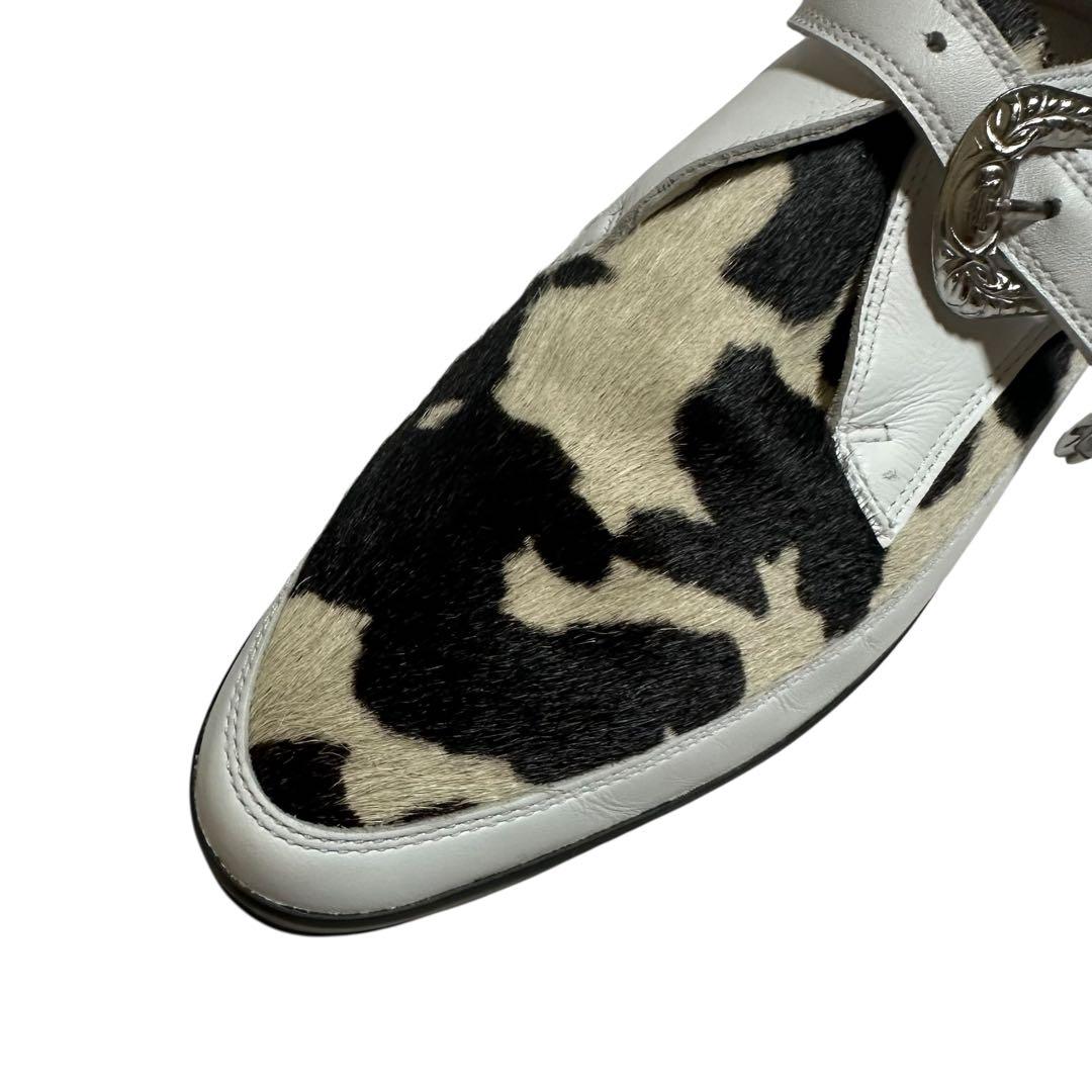 靴 10s adidas x Jeremy Scott leather loafer