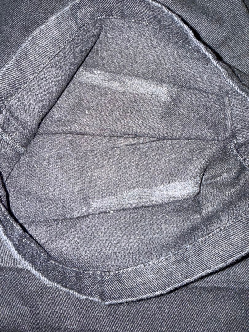 ANDMARY Heart point cargo pants ブラック