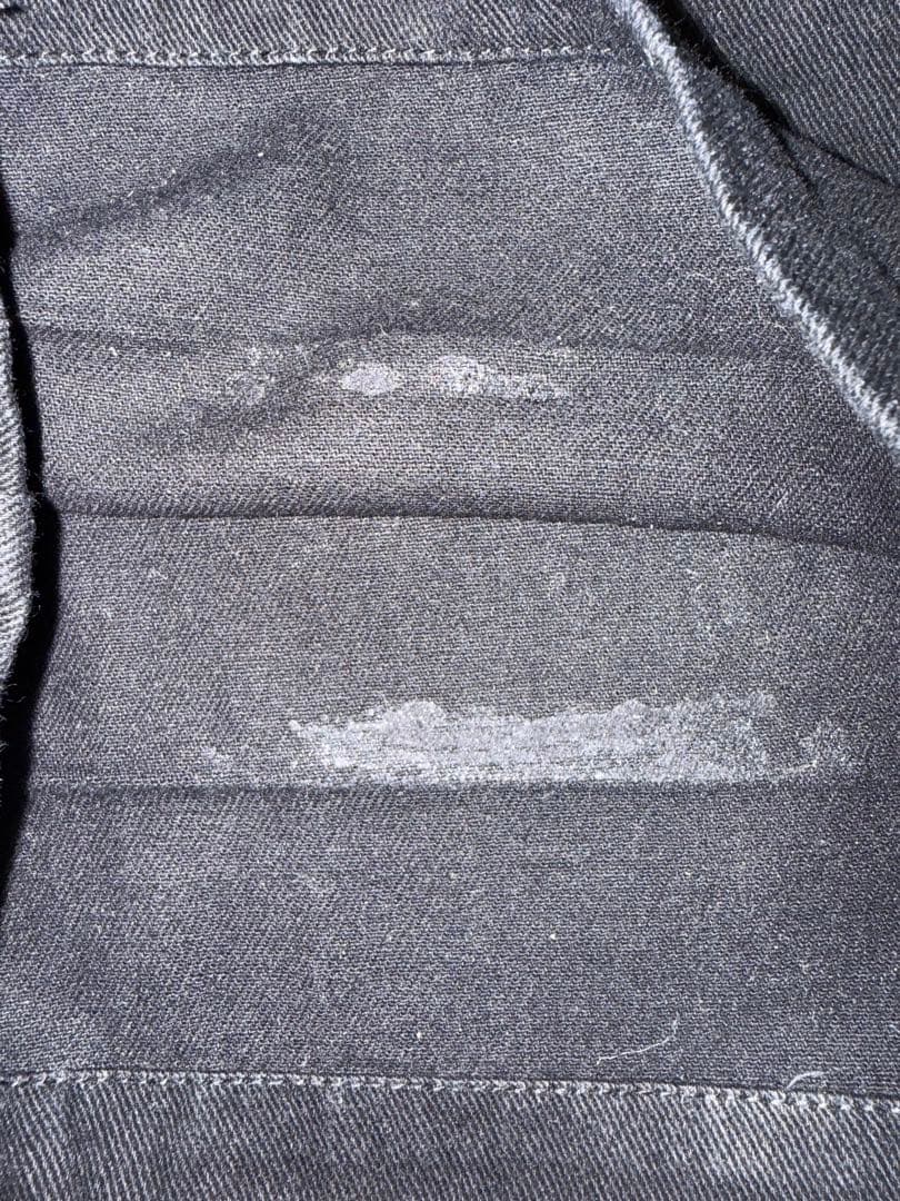 ANDMARY Heart point cargo pants ブラック