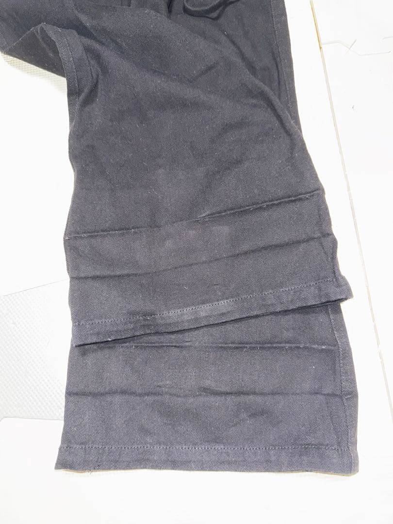 ANDMARY Heart point cargo pants ブラック