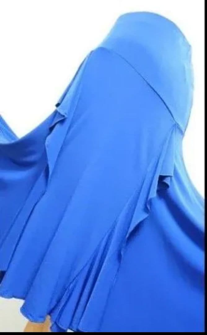 SALE☆チャコット ロイヤルブルー　スカート S 社交ダンス　定価20900円