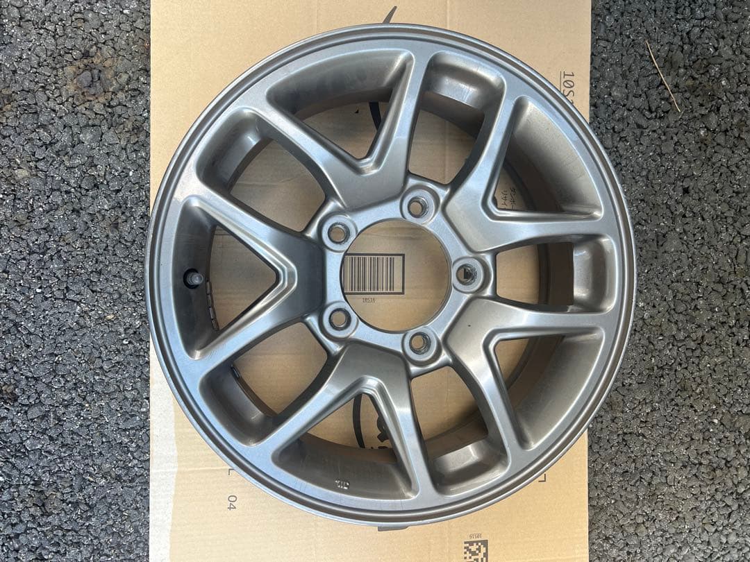 ジムニーJB64XC 純正ホイール 16インチ 5スポークホイール 4個セット