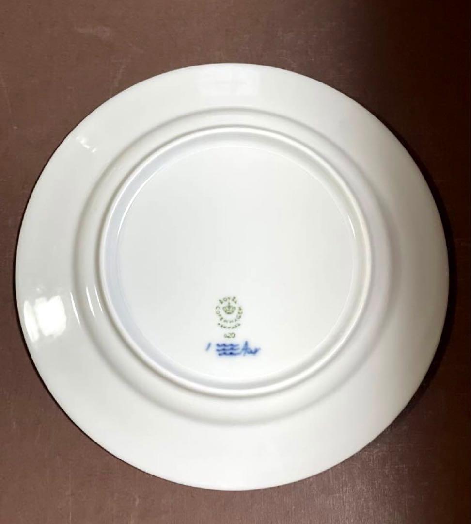 専用◇ロイヤルコペンハーゲンブルーフルーテッドハーフレースプレート19cm未使用