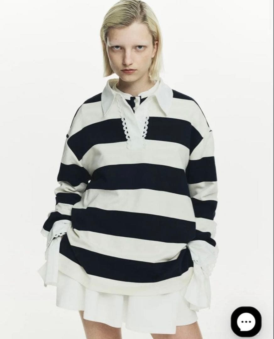 【新品未使用】 bibiy FRANCINE RUGBY TOP