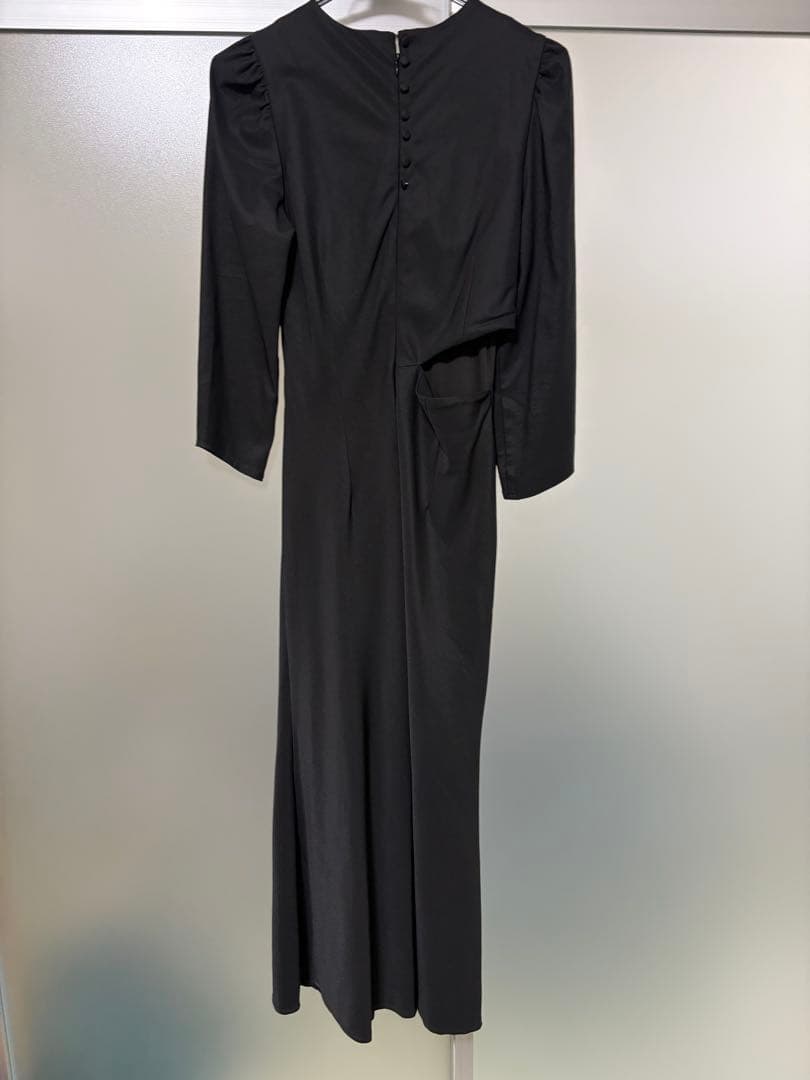 Ameri VINTAGE　HOLE SPANGLE LACE DRESS