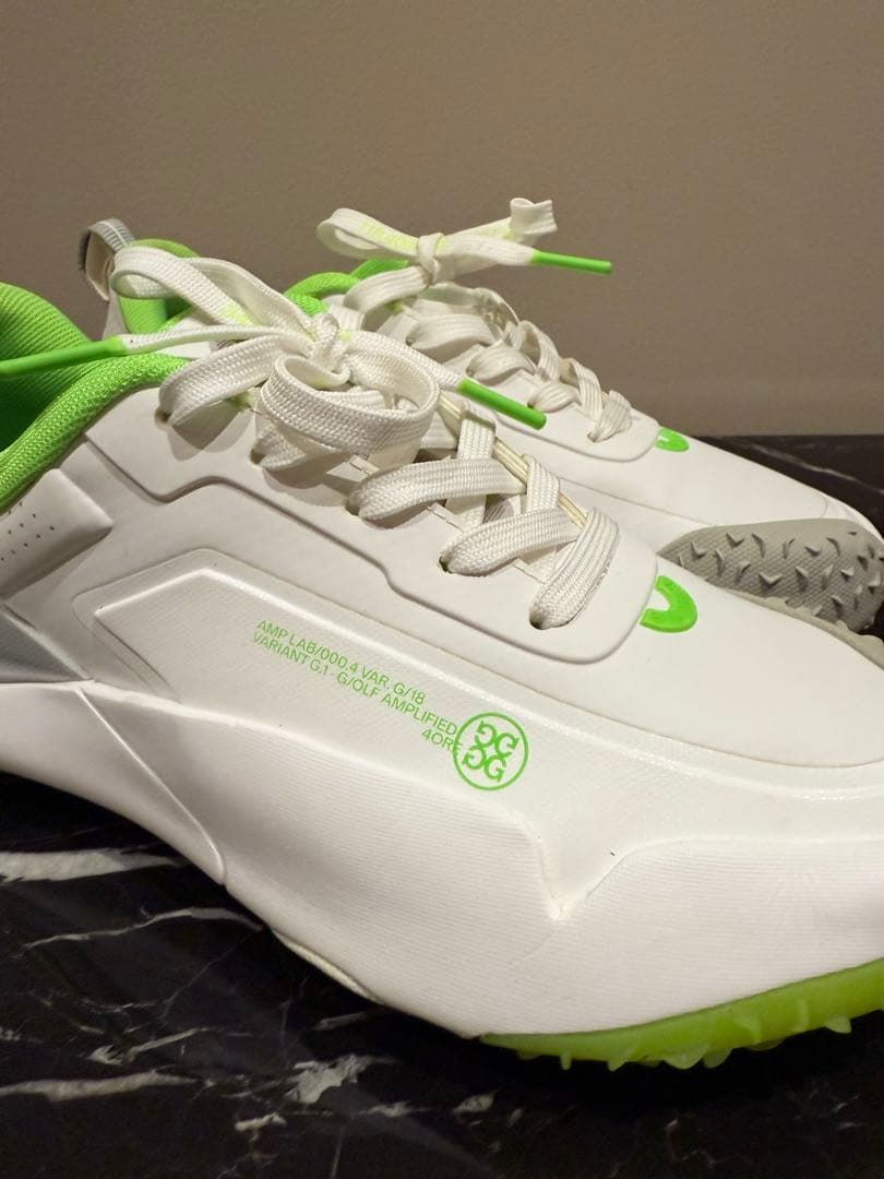 G/FORE ジーフォア ゴルフシューズ 25.5-26cmホワイト/グリーン