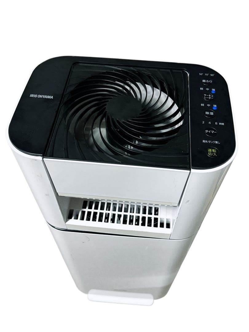 アイリスオーヤマ サーキュレーター衣類乾燥除湿機 IJD-I50-WH ホワイト