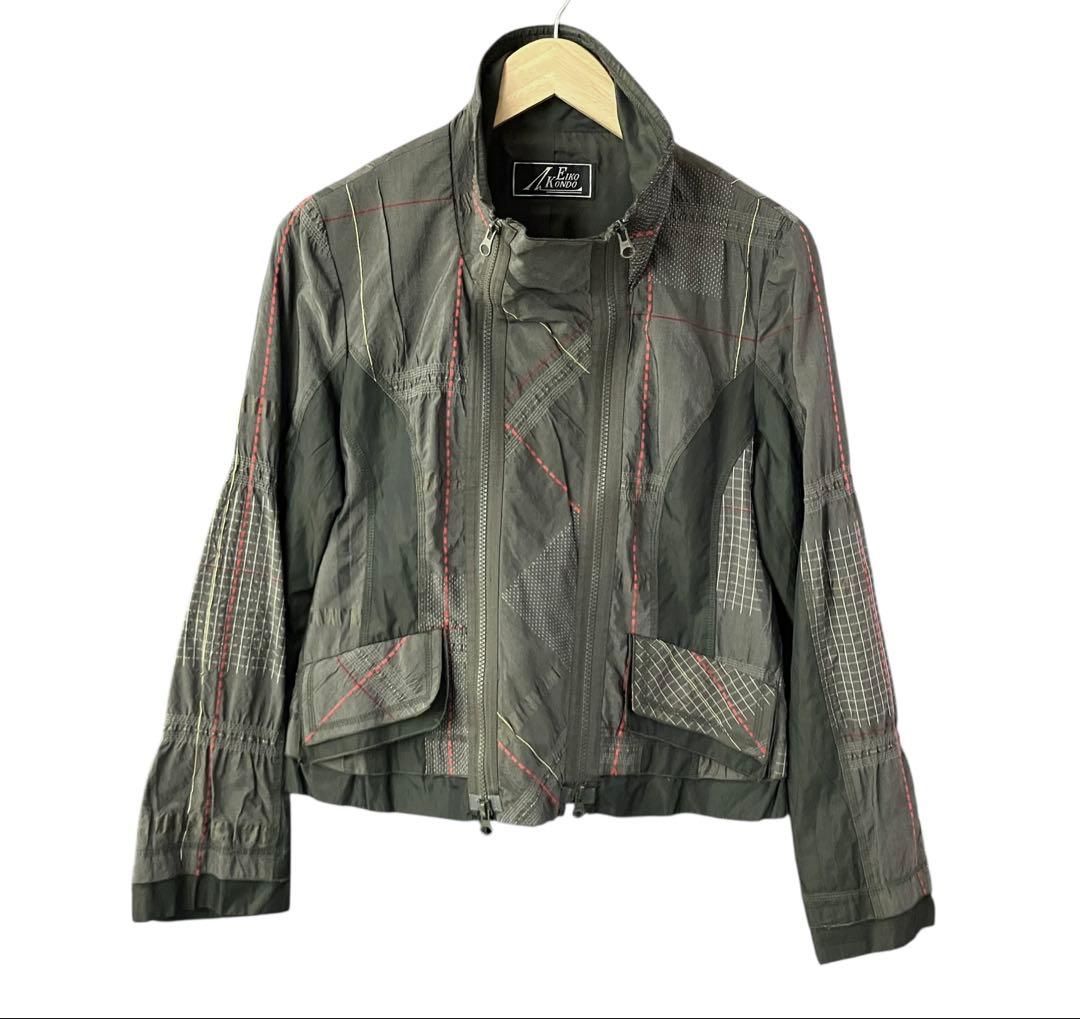 EIKO KONDO エイココンドウ ダブルジップ ブルゾン ジャケット 44