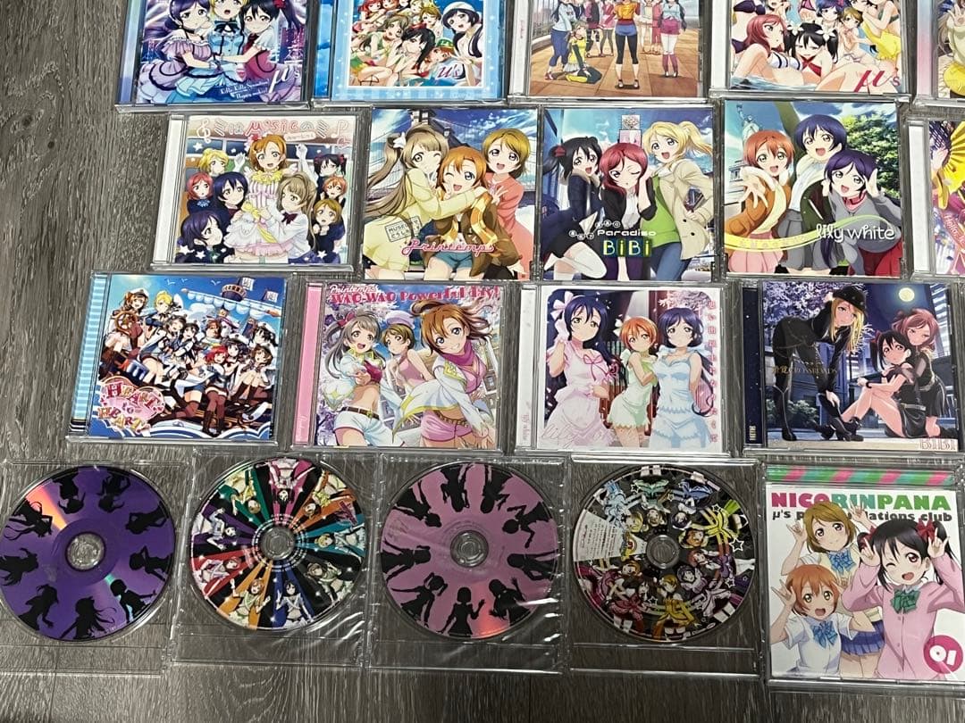 ラブライブ! μ’s CD49枚セット 1期2期劇場版他CD収納BOX付き