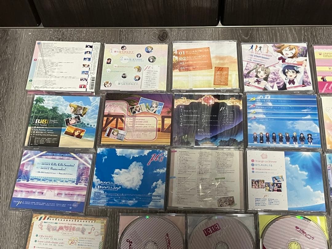 ラブライブ! μ’s CD49枚セット 1期2期劇場版他CD収納BOX付き