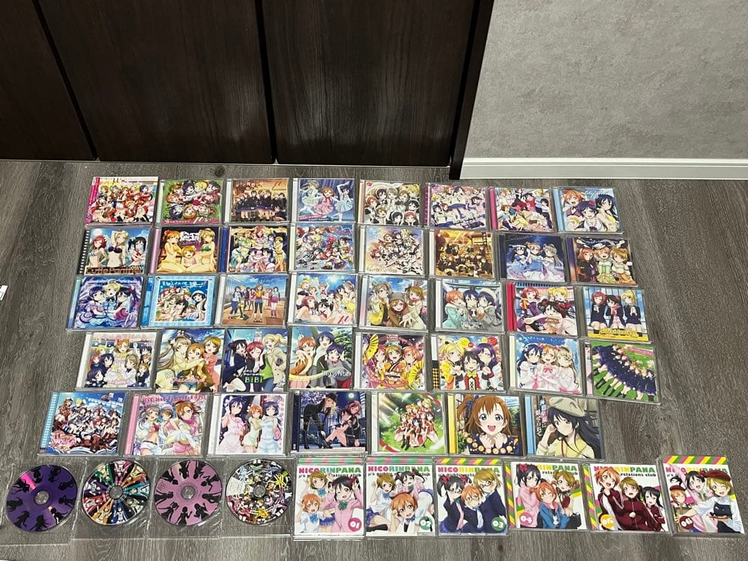 ラブライブ! μ’s CD49枚セット 1期2期劇場版他CD収納BOX付き