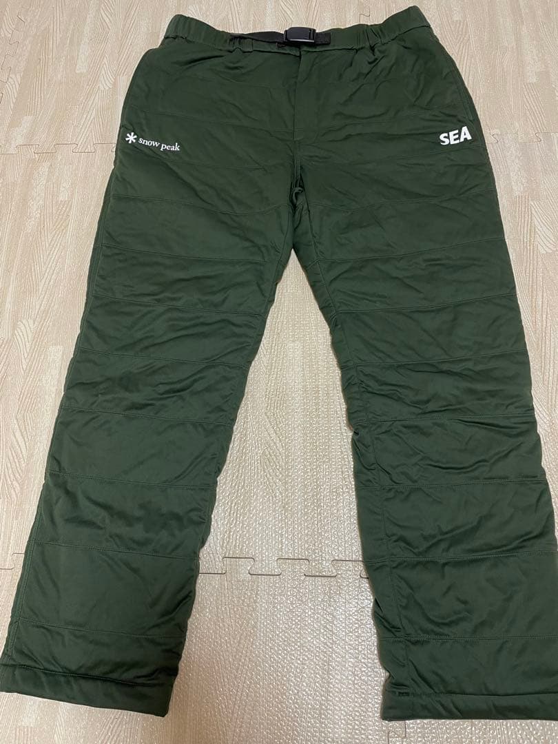 G*0様 WIND AND SEA Peak コラボダウンパンツ