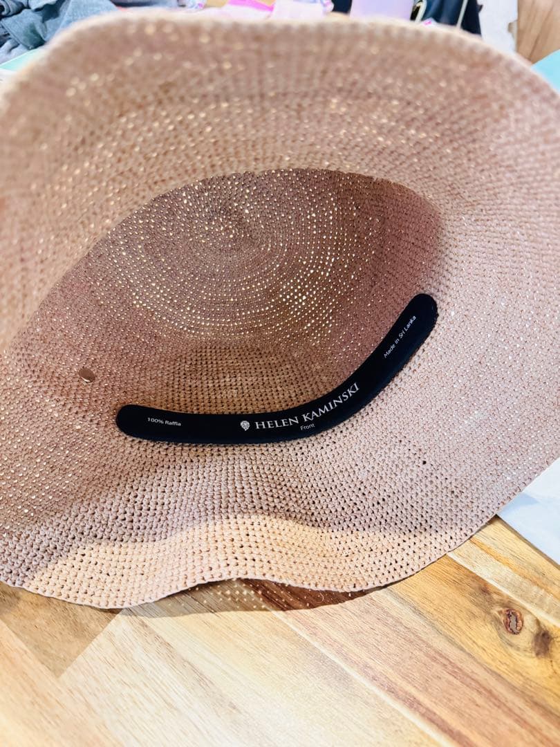 新品未使用 HELEN KAMINSKI Villa 6 麦わら帽子