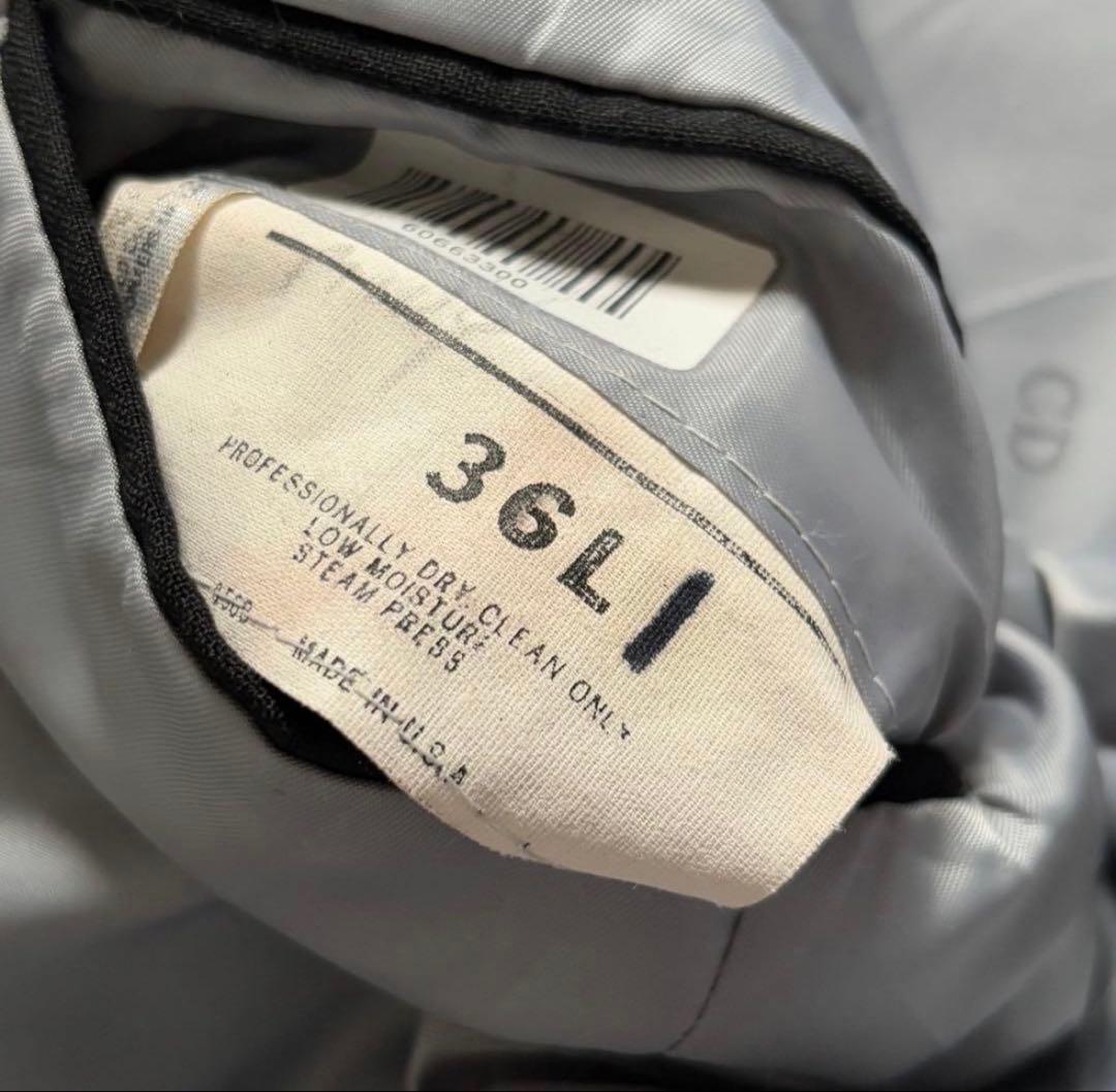 80s - Christian Dior ディオール　テーラードジャケット　黒