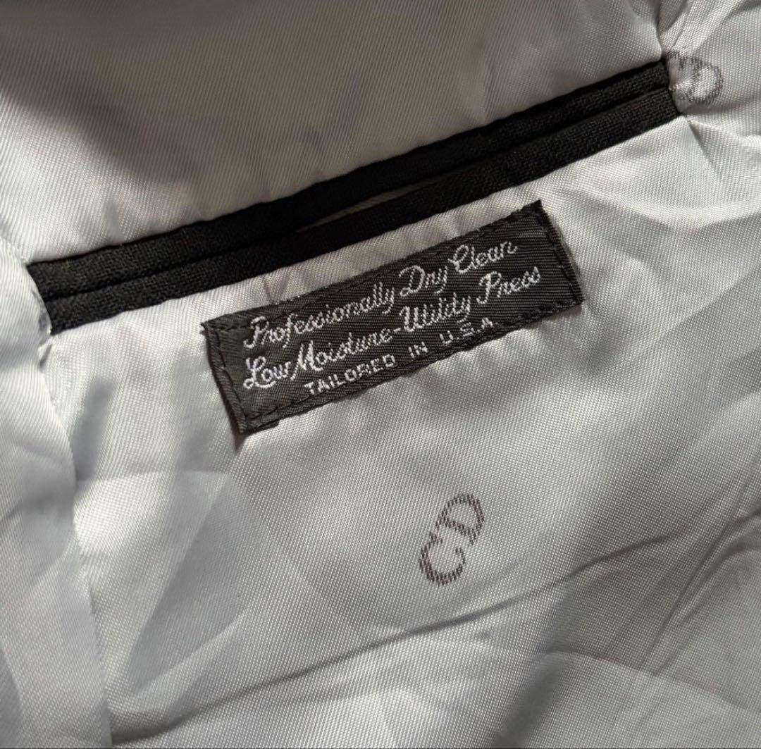 80s - Christian Dior ディオール　テーラードジャケット　黒