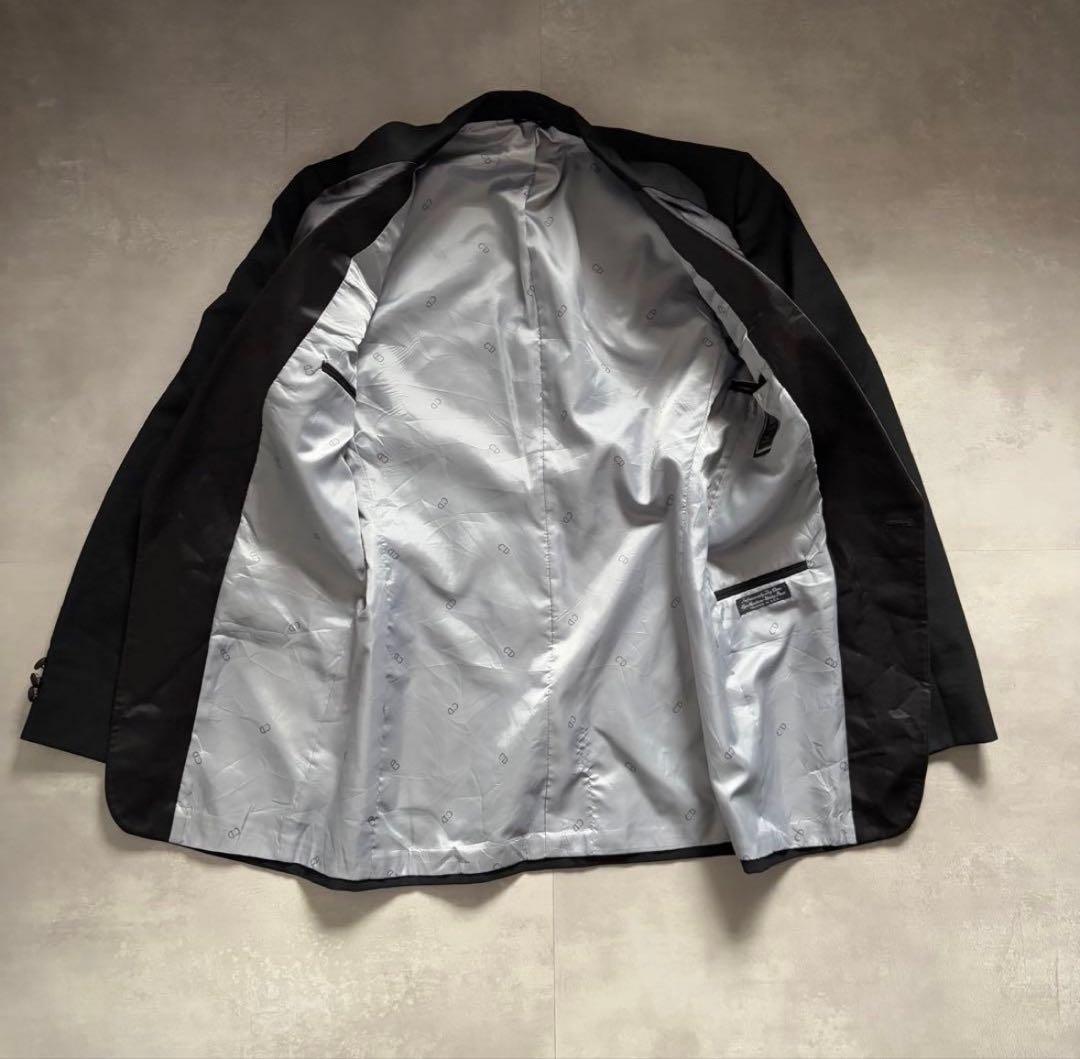 80s - Christian Dior ディオール　テーラードジャケット　黒