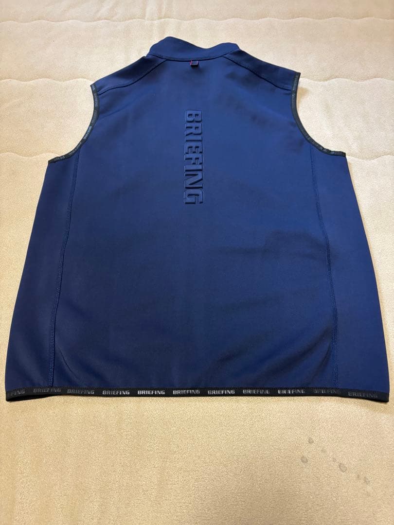 BRIEFINGブリーフィングゴルフストレッチ 3Dロゴベスト　極美品