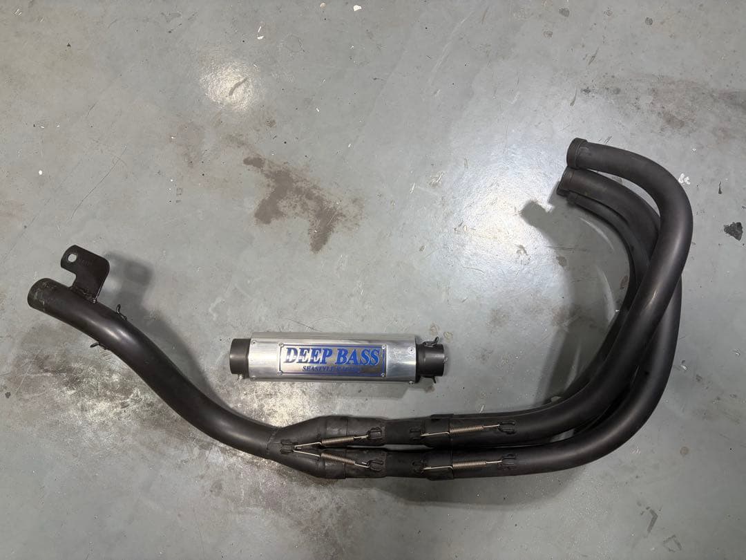 CBX400F 550F用　DEEPBASS管42.7φ 関西低回転　マフラー