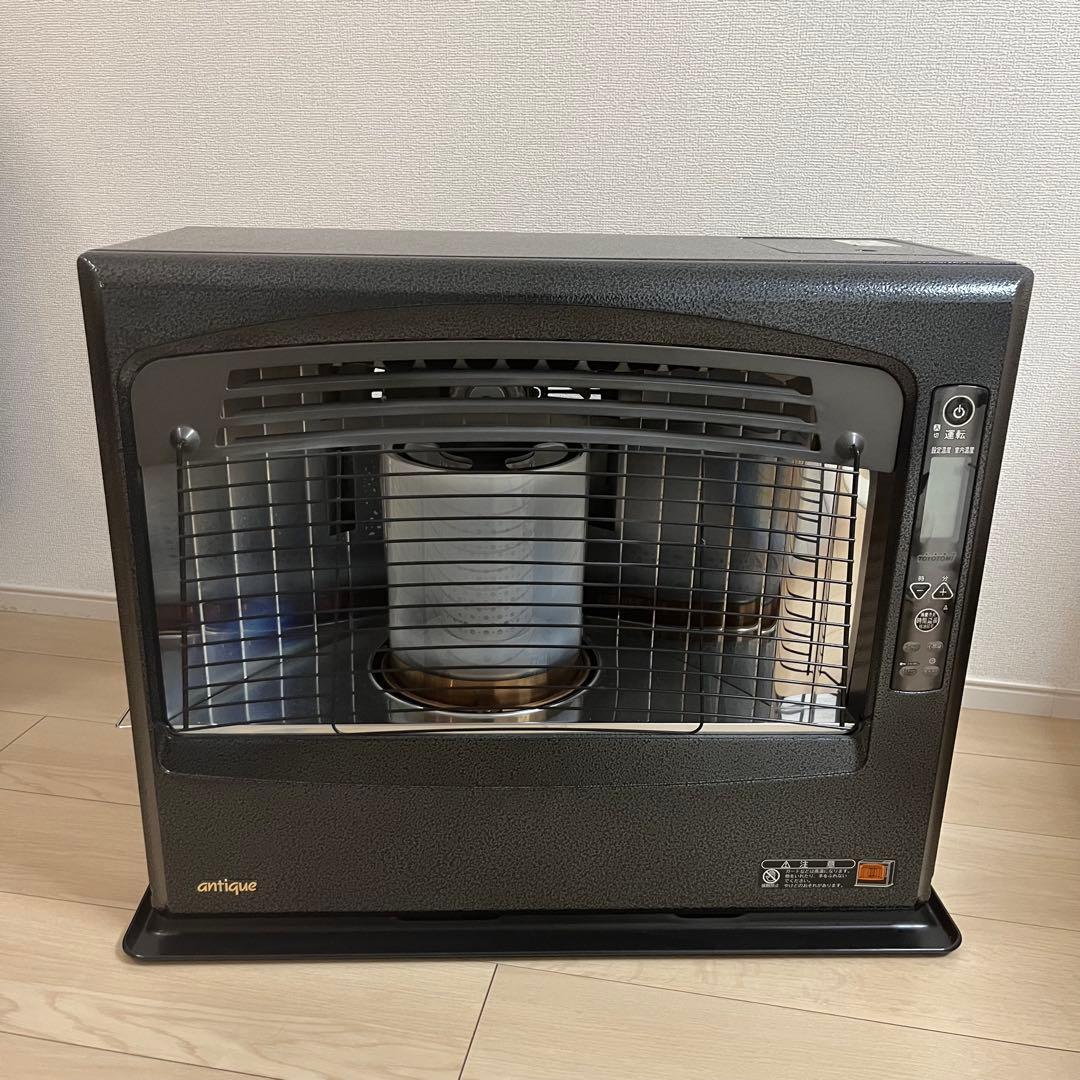トヨトミ 石油ファンヒーター アンティークモデル コンクリート24畳 木造18畳