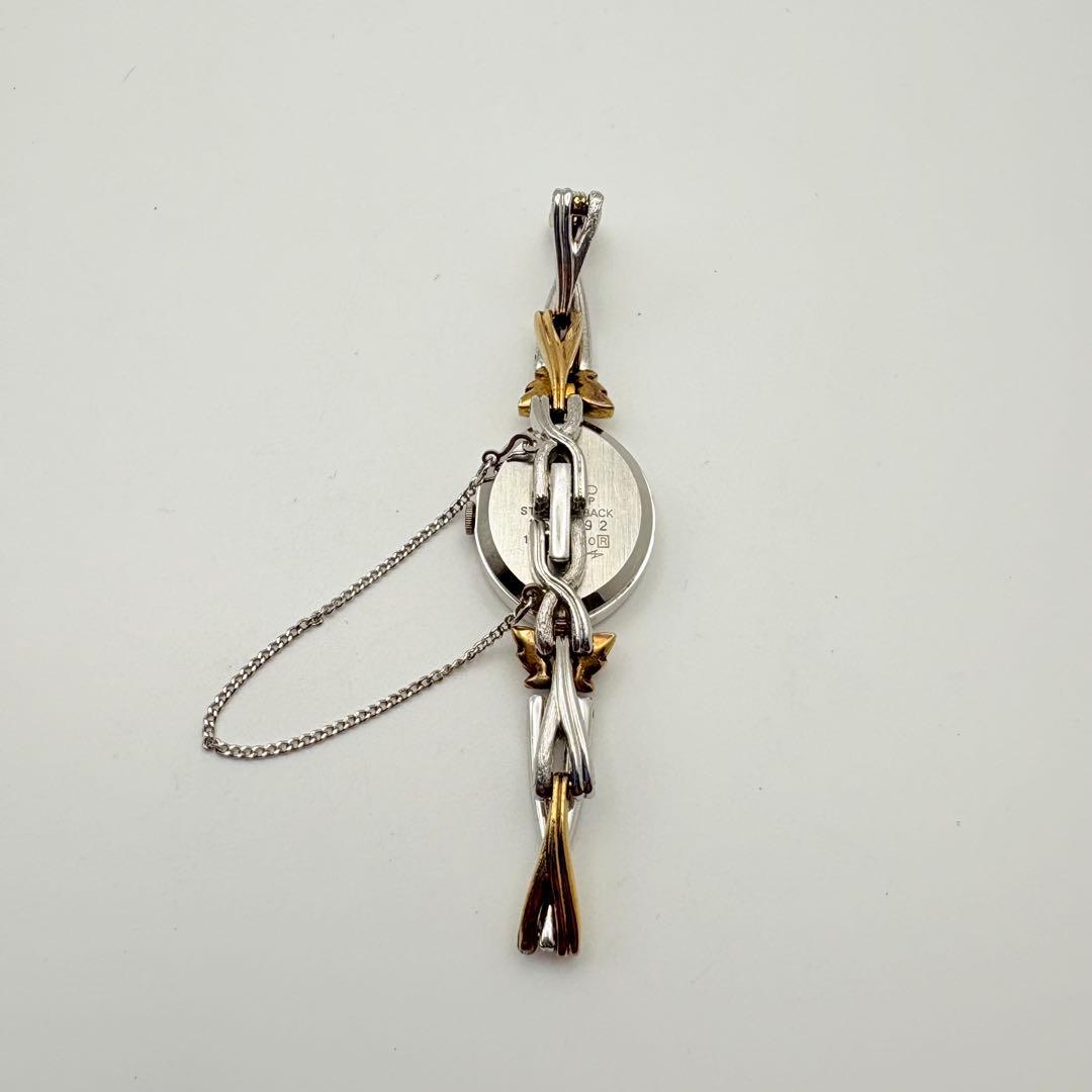 ★新品電池★ 稼働品 SEIKO 腕時計 レディース オーバル コンビカラー