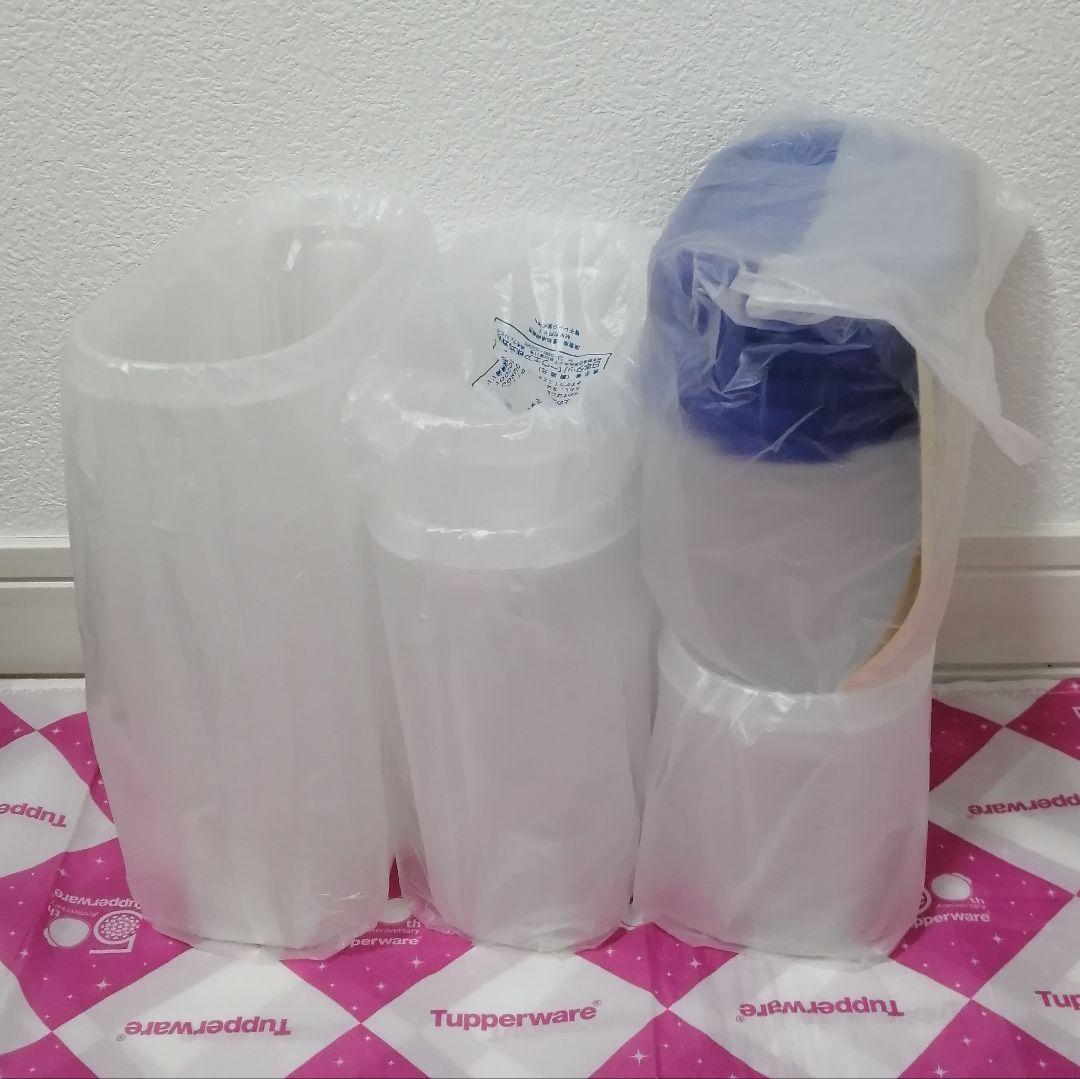 タッパーウェア ＭＭだ円５点セット Tupperware