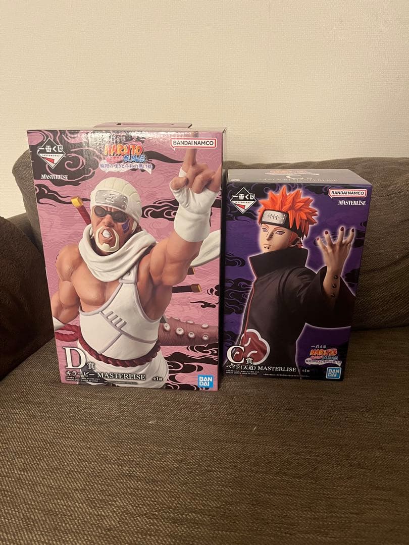 なぎゃ 【新品未開封】ナルト一番くじ　キラービーD賞、ペインC賞、おまけ