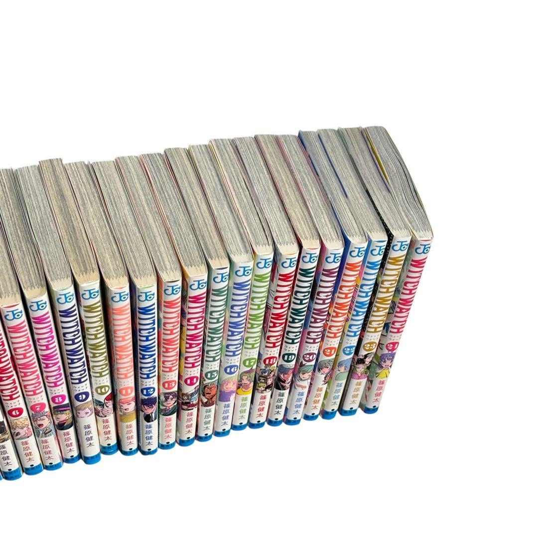 【既刊全巻】ウィッチウォッチ　1〜24巻 17,20巻以外は初版 篠原健太