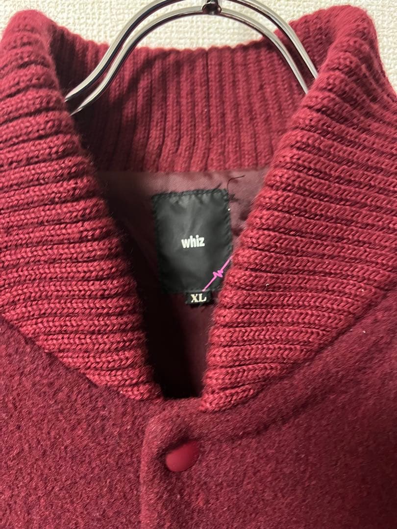 whiz スタジャン　初期型　激レア　レザー　00s ストリート　裏原系