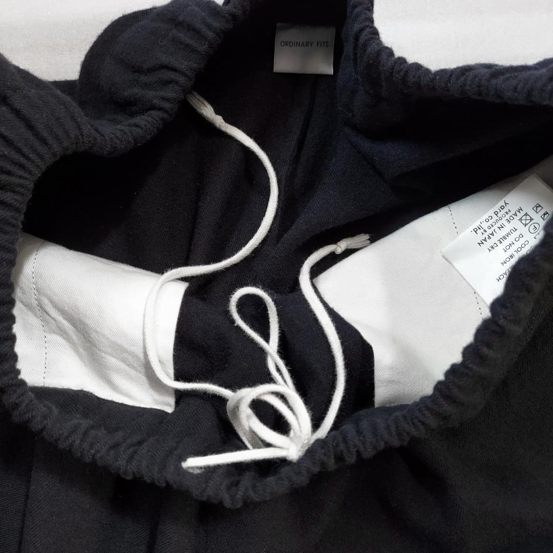 オーディナリーフィッツ✨ふんわり丸みバルーン コットンウール ボールパンツ日本製