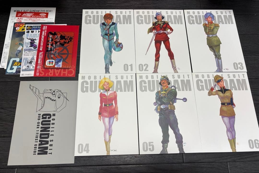 ④GUNDAM DVD BOX フィギュア付き