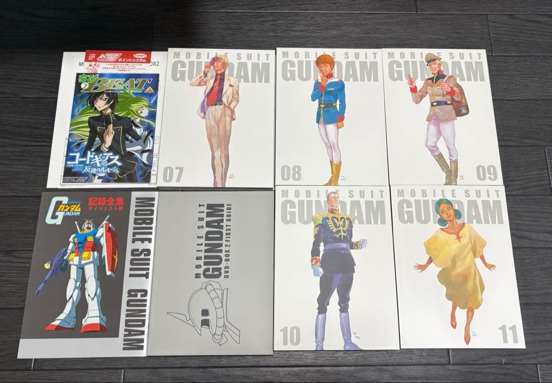 ④GUNDAM DVD BOX フィギュア付き