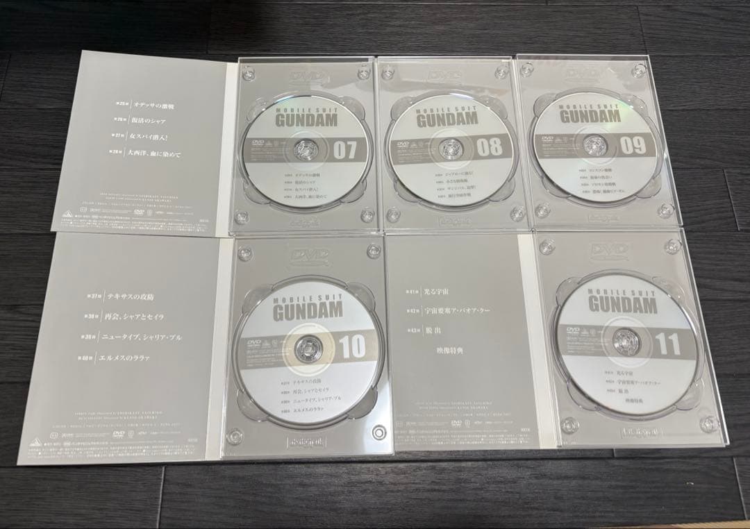 ④GUNDAM DVD BOX フィギュア付き