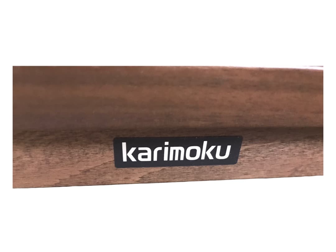 直接引取歓迎！karimoku WD43モデル 2人掛けソファ ビーチ材 北欧
