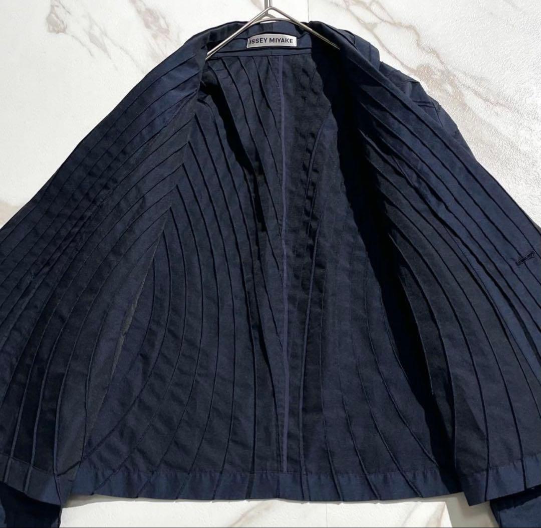 ジャケット・アウター ISSEY MIYAKE Mint 3D Circle Jacket NVY L