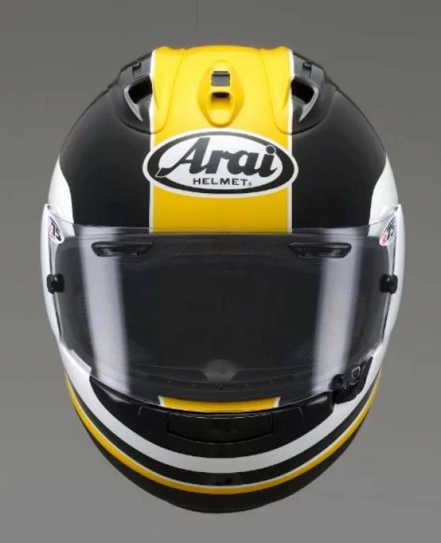 た*し様 アライRX-7X 直筆サイン入り タイラレプリカ イエローARAI 平