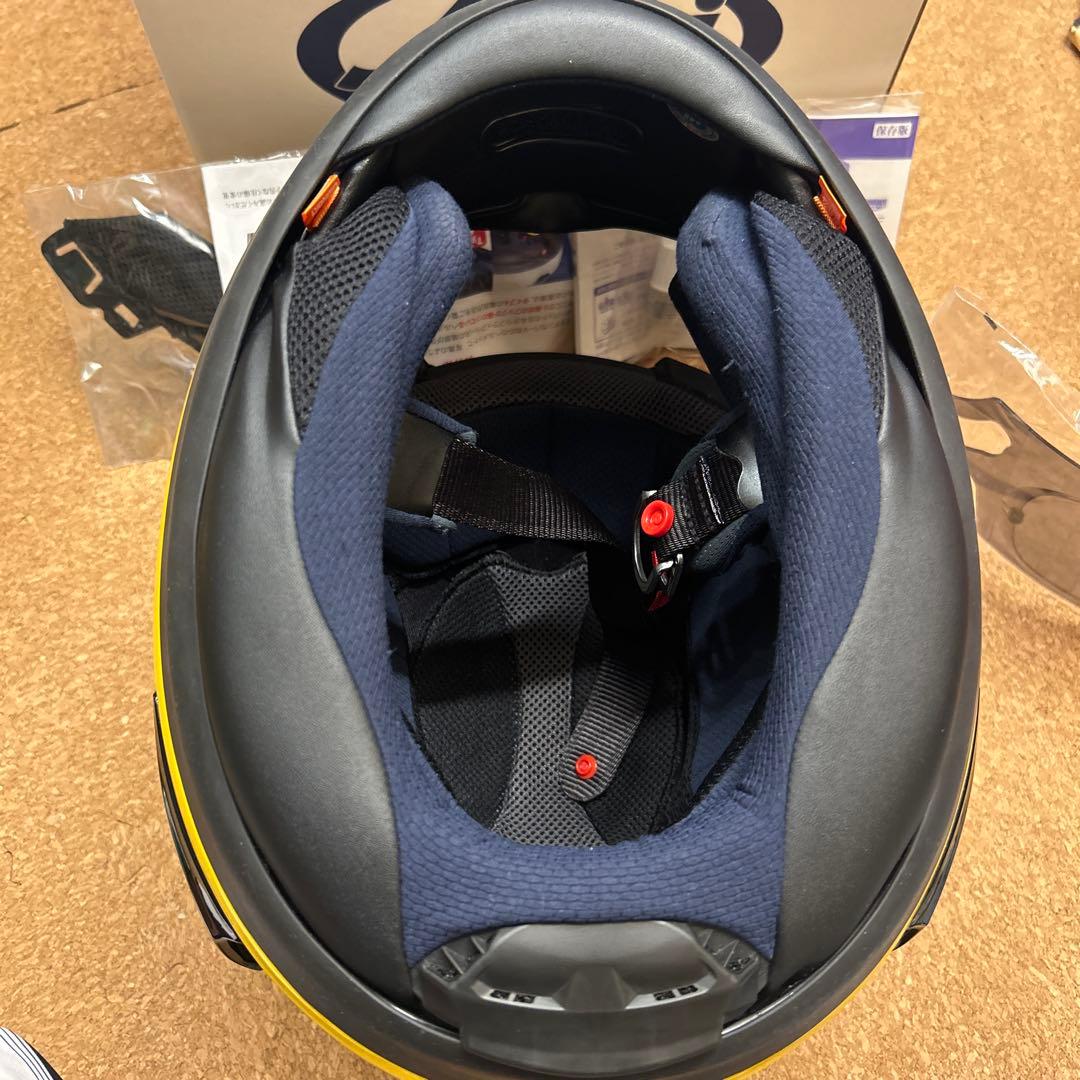 た*し様 アライRX-7X 直筆サイン入り タイラレプリカ イエローARAI 平