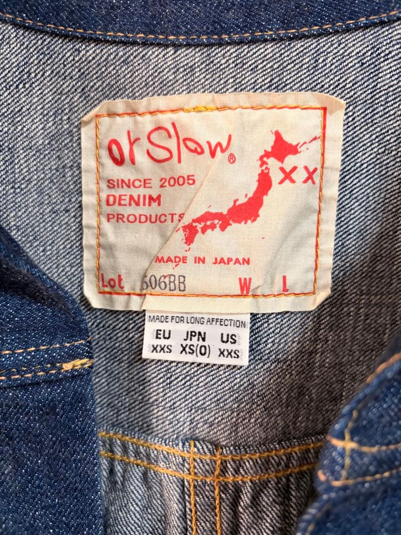 orSlow デニムジャケット